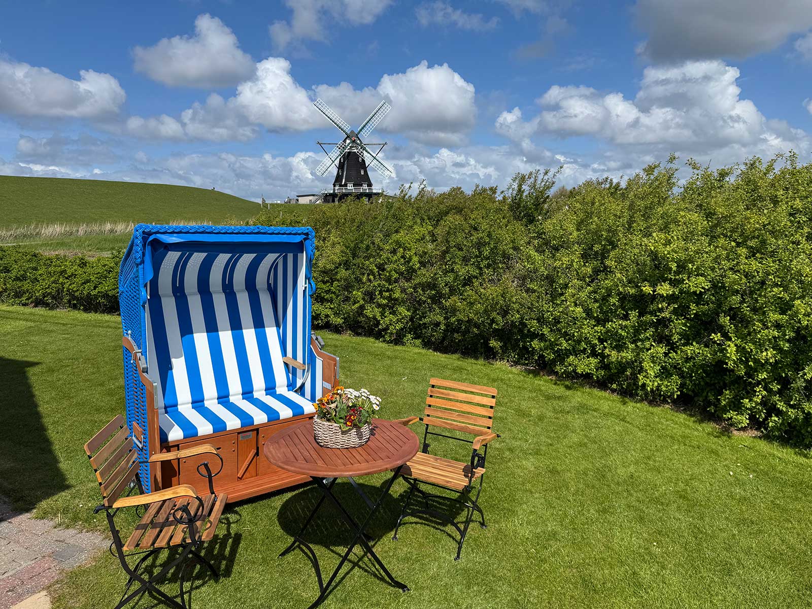 Ein perfekter Tag auf Pellworm - mitten im Grünen - Landschaft und Urlaub geniessen